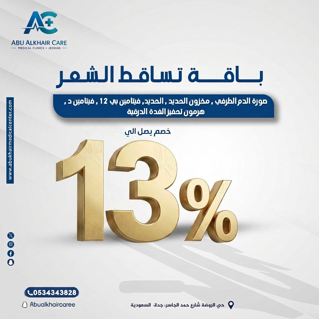 HAIR LOSS PACKAGE (CBC, FERRITIN, IRON, VITAMIN B12, VITAMIN D, TSH) service